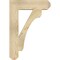 Ekena Millwork Legacy Craftsman Rough Sawn Bracket, Douglas Fir, 4"W x 18"D x 26"H BKT04X18X26LEC04RDF - alternate 4